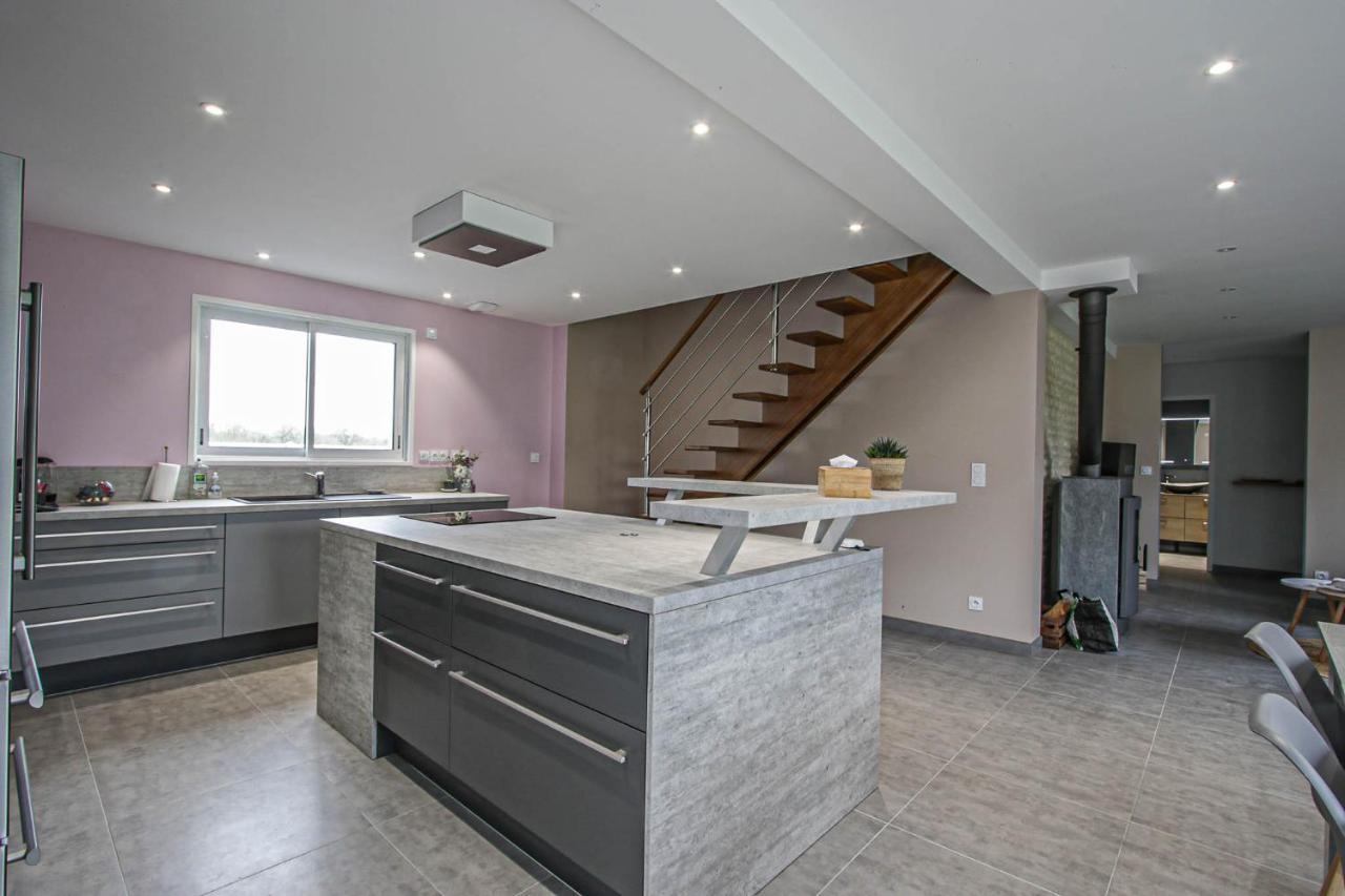 Kokana Modern Holiday Home Englesqueville-la-Percée Esterno foto