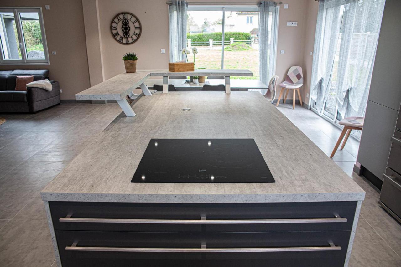 Kokana Modern Holiday Home Englesqueville-la-Percée Esterno foto