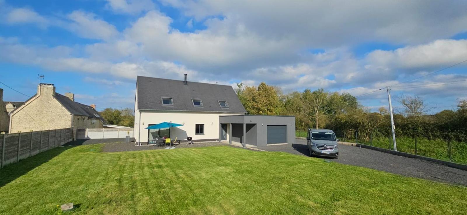 Kokana Modern Holiday Home Englesqueville-la-Percée Esterno foto