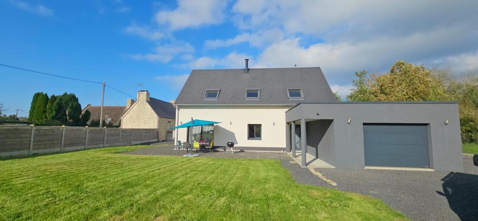 Kokana Modern Holiday Home Englesqueville-la-Percée Esterno foto